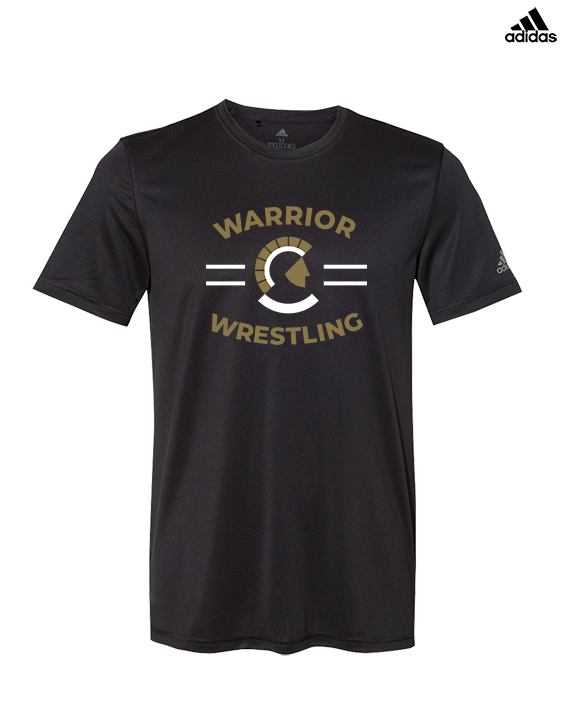 Army & Navy Academy Wrestling Curve - Mens Adidas Performance Shirt