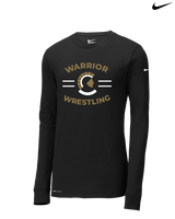 Army & Navy Academy Wrestling Curve - Mens Nike Longsleeve