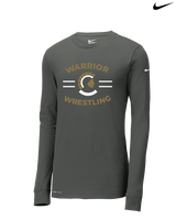 Army & Navy Academy Wrestling Curve - Mens Nike Longsleeve