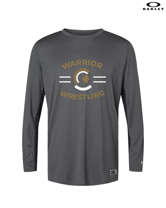 Army & Navy Academy Wrestling Curve - Mens Oakley Longsleeve