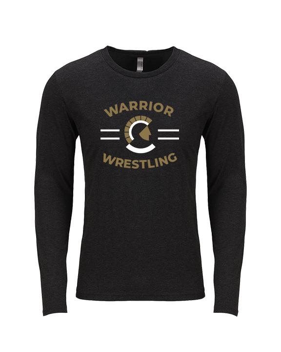 Army & Navy Academy Wrestling Curve - Tri-Blend Long Sleeve