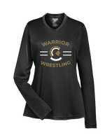 Army & Navy Academy Wrestling Curve - Womens Performance Longsleeve