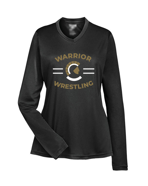 Army & Navy Academy Wrestling Curve - Womens Performance Longsleeve