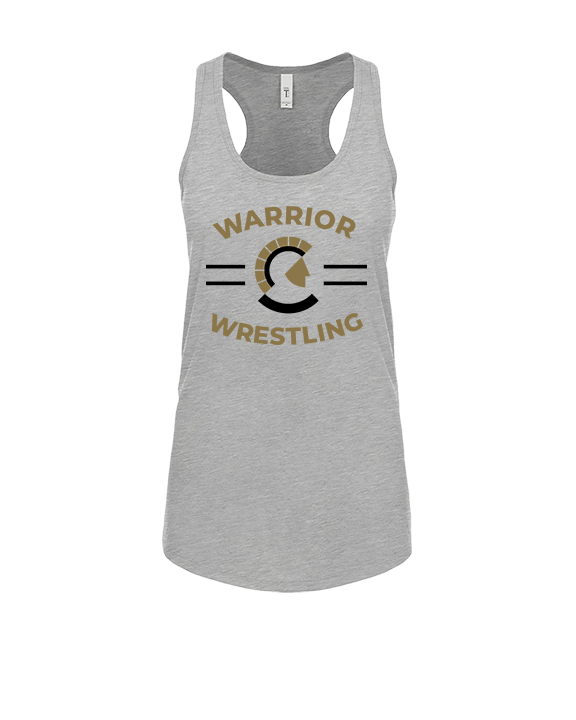 Army & Navy Academy Wrestling Curve - Womens Tank Top