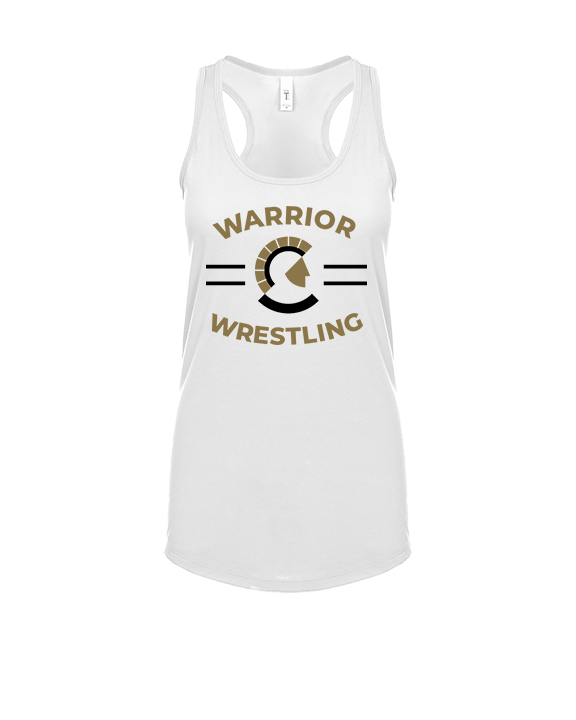 Army & Navy Academy Wrestling Curve - Womens Tank Top