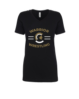 Army & Navy Academy Wrestling Curve - Womens V-Neck