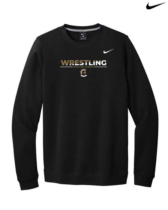 Army & Navy Academy Wrestling Cut - Mens Nike Crewneck