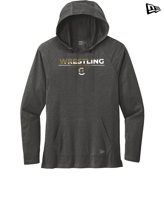 Army & Navy Academy Wrestling Cut - New Era Tri-Blend Hoodie