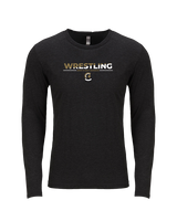 Army & Navy Academy Wrestling Cut - Tri-Blend Long Sleeve