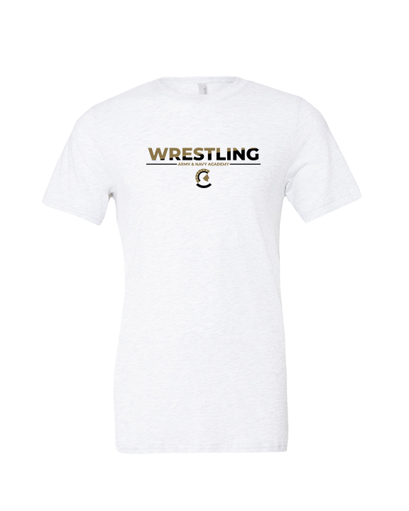 Army & Navy Academy Wrestling Cut - Tri-Blend Shirt