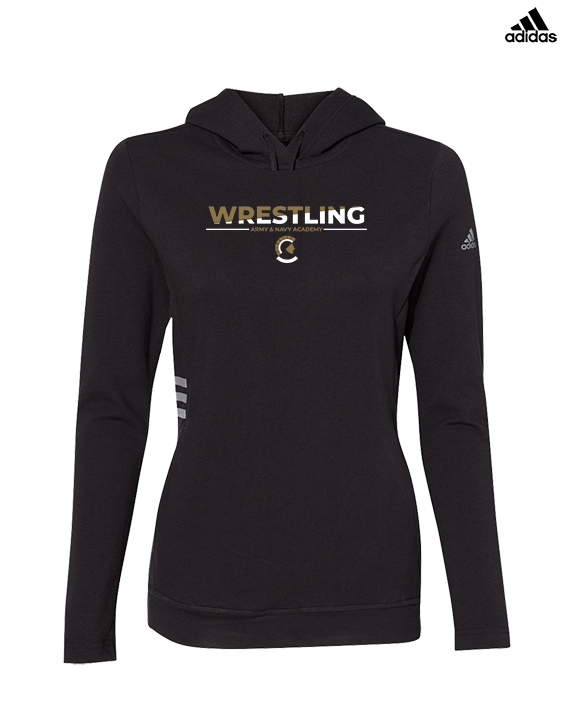 Army & Navy Academy Wrestling Cut - Womens Adidas Hoodie
