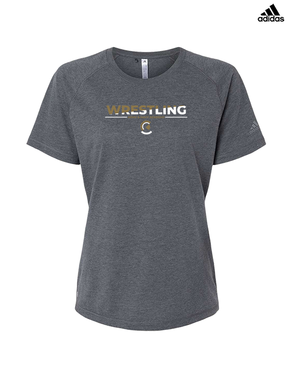 Army & Navy Academy Wrestling Cut - Womens Adidas Performance Shirt