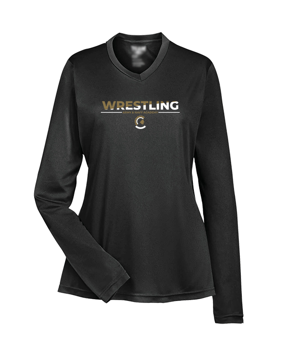 Army & Navy Academy Wrestling Cut - Womens Performance Longsleeve