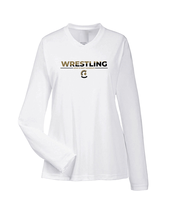Army & Navy Academy Wrestling Cut - Womens Performance Longsleeve