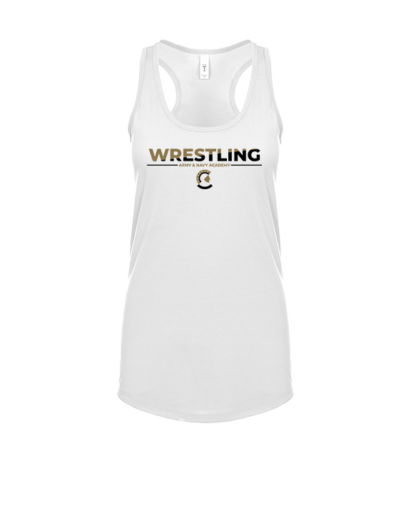 Army & Navy Academy Wrestling Cut - Womens Tank Top