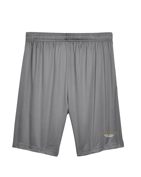 Army & Navy Academy Wrestling Short - Mens Training Shorts with Pockets