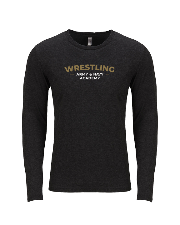 Army & Navy Academy Wrestling Short - Tri-Blend Long Sleeve