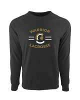 Army and Navy Academy Lacrosse Curve - Crewneck Sweatshirt