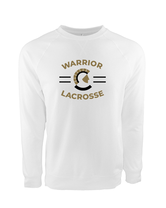 Army and Navy Academy Lacrosse Curve - Crewneck Sweatshirt