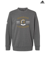 Army and Navy Academy Lacrosse Curve - Mens Adidas Crewneck