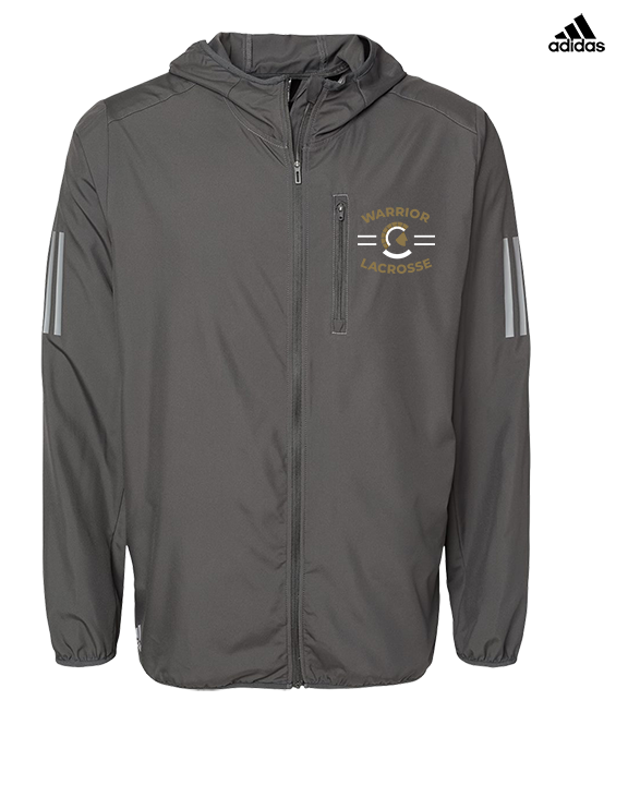Army and Navy Academy Lacrosse Curve - Mens Adidas Full Zip Jacket