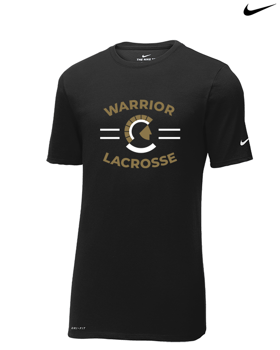 Army and Navy Academy Lacrosse Curve - Mens Nike Cotton Poly Tee