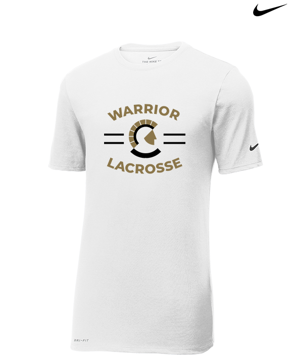 Army and Navy Academy Lacrosse Curve - Mens Nike Cotton Poly Tee