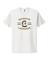 Army and Navy Academy Lacrosse Curve - Mens Select Cotton T-Shirt