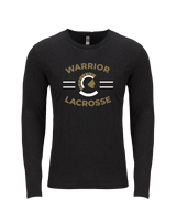 Army and Navy Academy Lacrosse Curve - Tri-Blend Long Sleeve