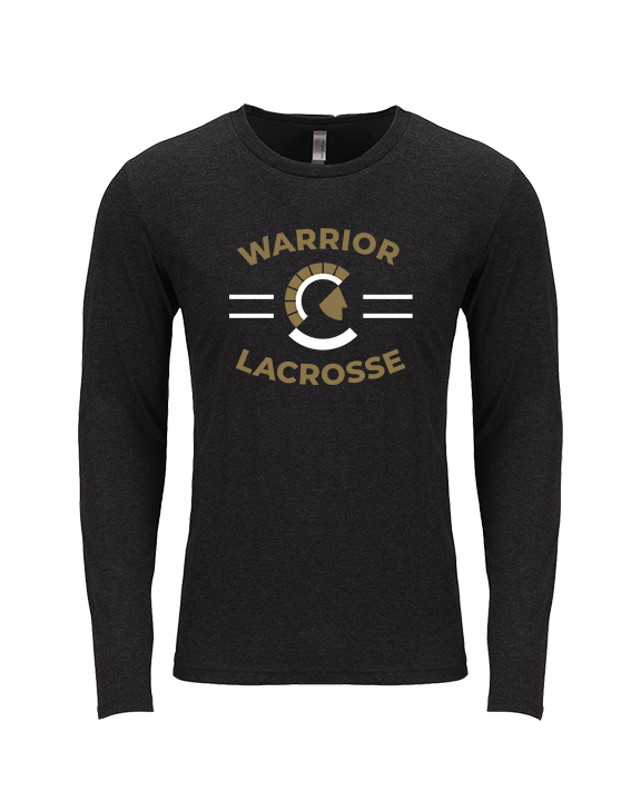 Army and Navy Academy Lacrosse Curve - Tri-Blend Long Sleeve