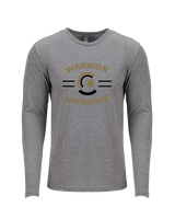 Army and Navy Academy Lacrosse Curve - Tri-Blend Long Sleeve