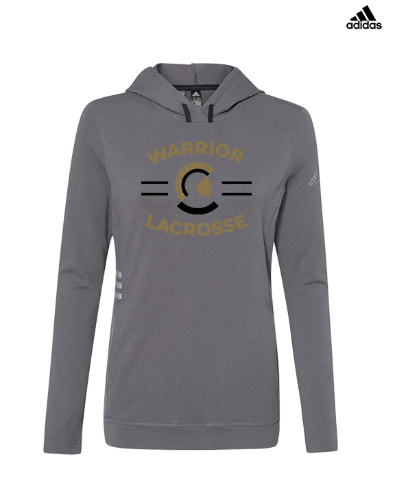 Army and Navy Academy Lacrosse Curve - Womens Adidas Hoodie