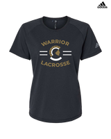 Army and Navy Academy Lacrosse Curve - Womens Adidas Performance Shirt