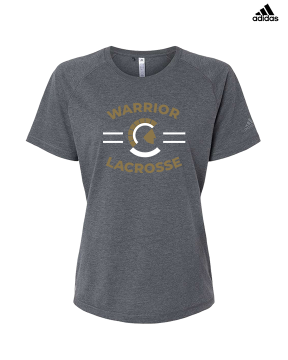 Army and Navy Academy Lacrosse Curve - Womens Adidas Performance Shirt