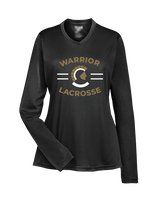 Army and Navy Academy Lacrosse Curve - Womens Performance Longsleeve