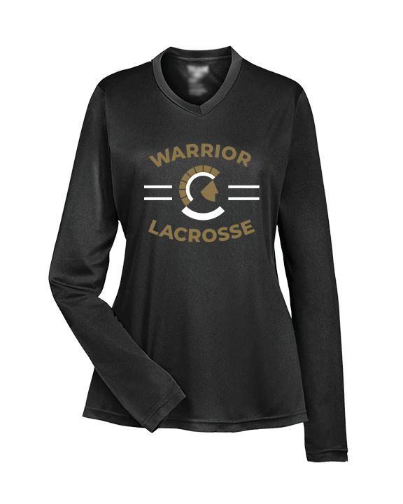 Army and Navy Academy Lacrosse Curve - Womens Performance Longsleeve