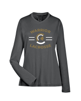 Army and Navy Academy Lacrosse Curve - Womens Performance Longsleeve