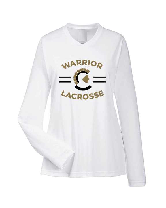 Army and Navy Academy Lacrosse Curve - Womens Performance Longsleeve