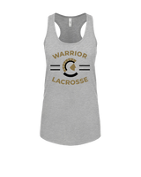 Army and Navy Academy Lacrosse Curve - Womens Tank Top