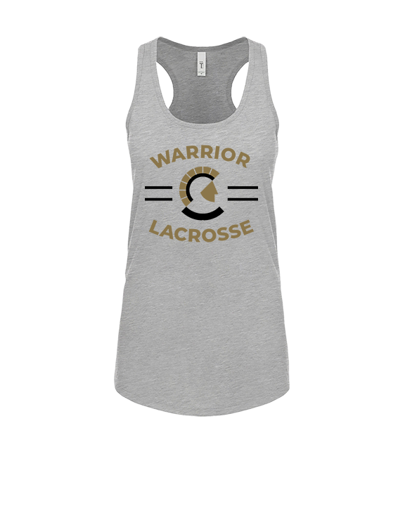 Army and Navy Academy Lacrosse Curve - Womens Tank Top