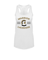 Army and Navy Academy Lacrosse Curve - Womens Tank Top