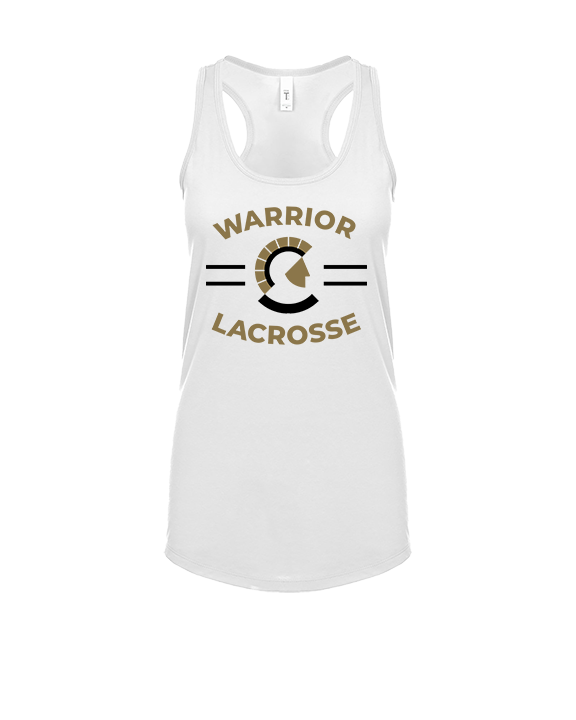 Army and Navy Academy Lacrosse Curve - Womens Tank Top