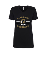 Army and Navy Academy Lacrosse Curve - Womens V-Neck