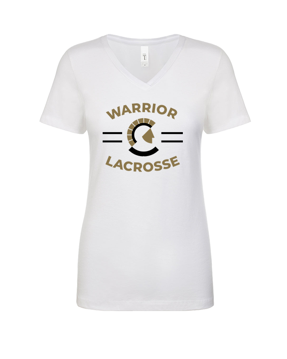 Army and Navy Academy Lacrosse Curve - Womens V-Neck