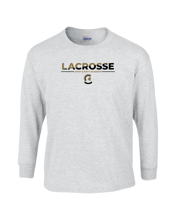 Army and Navy Academy Lacrosse Cut - Cotton Longsleeve