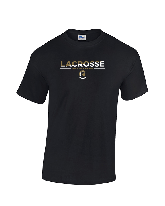 Army and Navy Academy Lacrosse Cut - Cotton T-Shirt