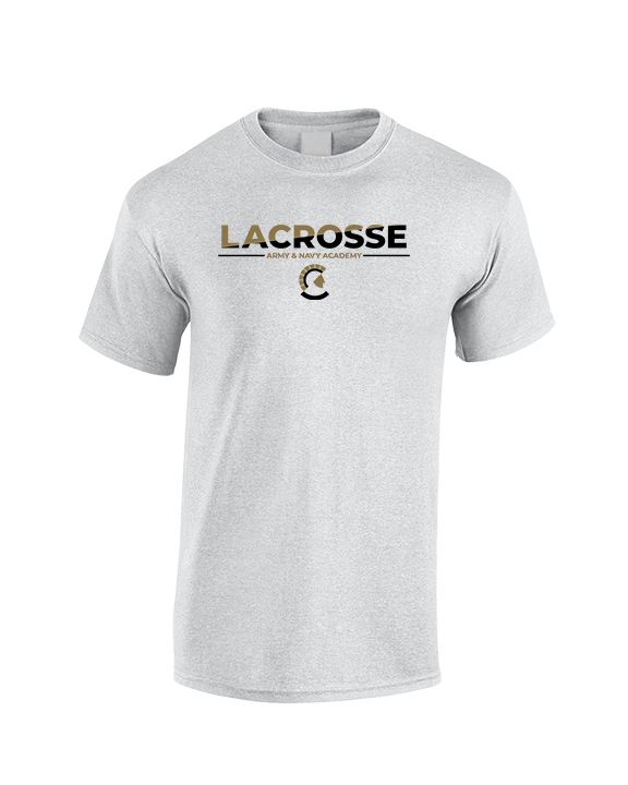 Army and Navy Academy Lacrosse Cut - Cotton T-Shirt