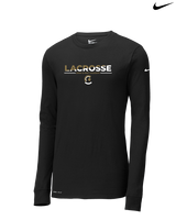 Army and Navy Academy Lacrosse Cut - Mens Nike Longsleeve