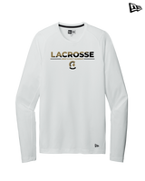Army and Navy Academy Lacrosse Cut - New Era Performance Long Sleeve