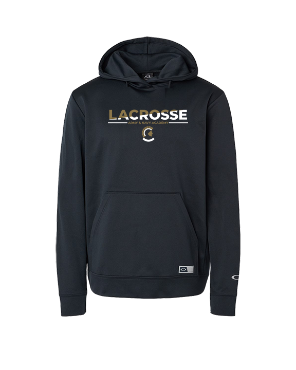 Army and Navy Academy Lacrosse Cut - Oakley Performance Hoodie